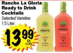 Superior Grocers Rancho La Gloria Ready to Drink Cocktails offer