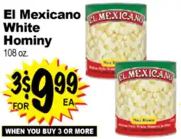 Superior Grocers El Mexicano White White Hominy offer