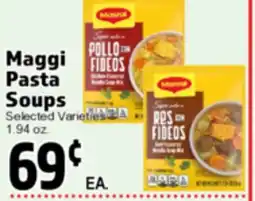 Superior Grocers Maggi Pasta Soups offer