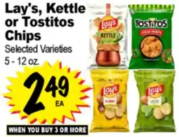 Superior Grocers Lay's , Kettle or Tostitos Chips offer