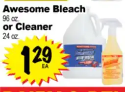 Superior Grocers Awesome Bleach 96 oz. or Cleaner 24 oz offer