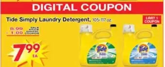 Superior Grocers Tide Simply Laundry Detergent offer