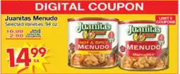 Superior Grocers Juanitas Menudo offer