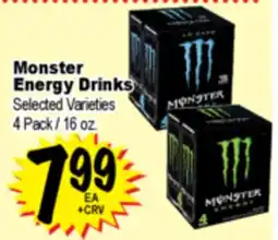 Superior Grocers Monster Energy Drinks offer