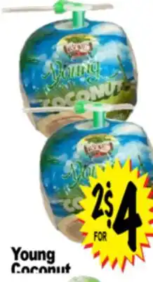 Superior Grocers Young Coconut offer
