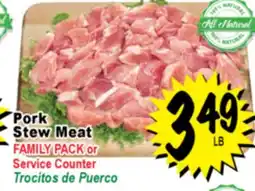 Superior Grocers Pork Stew Meat offer