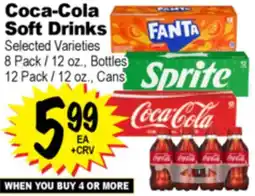 Superior Grocers Coca-Cola Soft Drinks offer