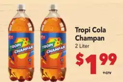 Vallarta Supermarkets Tropi Cola Champan offer
