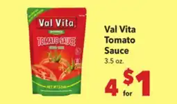 Vallarta Supermarkets Val Vita Tomato Sauce offer