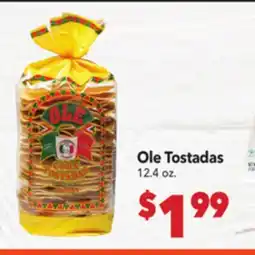 Vallarta Supermarkets Ole Tostadas offer
