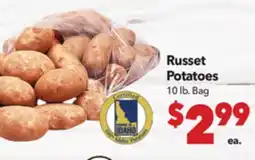 Vallarta Supermarkets Russet Potatoes offer