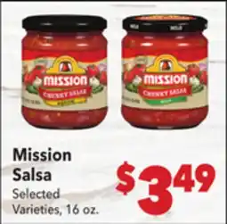 Vallarta Supermarkets Mission Salsa offer