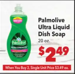 Vallarta Supermarkets Palmolive Ultra Liquid Dish Soap offer