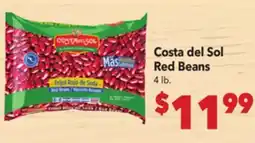 Vallarta Supermarkets Costa del Sol Red Beans offer