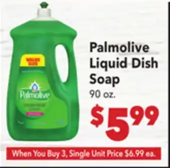 Vallarta Supermarkets Palmolive Liquid Dish Soap offer
