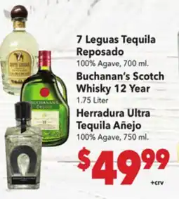Vallarta Supermarkets Leguas Tequila Reposado offer