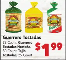 Vallarta Supermarkets Guerrero Tostadas offer