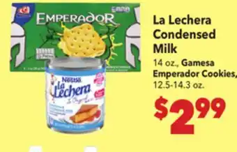 Vallarta Supermarkets La Lechera Condensed Milk offer