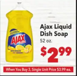 Vallarta Supermarkets Ajax Liquid Dish Soap offer