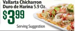 Vallarta Supermarkets Vallarta Chicharron Duro de Harina offer