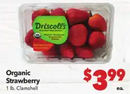 Vallarta Supermarkets Organic Strawberry offer
