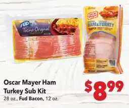 Vallarta Supermarkets Oscar Mayer Ham Turkey Sub Kit offer