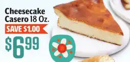 Vallarta Supermarkets Cheesecake Casero offer