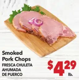 Vallarta Supermarkets Smoked Pork Chops / FRESCA CHULETA AHUMADA DE PUERCO offer