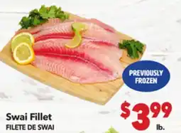 Vallarta Supermarkets Swai Fillet / FILETE DE SWAI offer