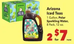 Vallarta Supermarkets Arizona Iced Teas offer