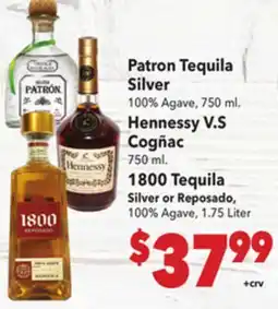 Vallarta Supermarkets Patron Tequila Silver offer