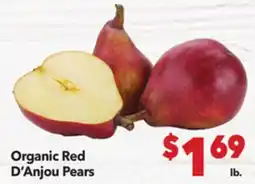 Vallarta Supermarkets Organic Red D'Anjou Pears offer
