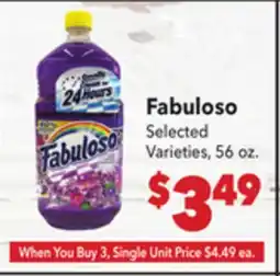 Vallarta Supermarkets Fabuloso offer