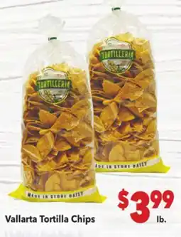 Vallarta Supermarkets Vallarta Tortilla Chips offer