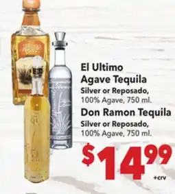 Vallarta Supermarkets El Ultimo Agave Tequila offer