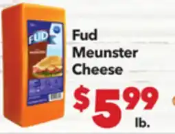 Vallarta Supermarkets Fud Meunster Cheese offer
