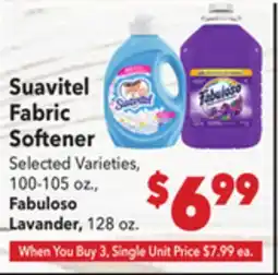 Vallarta Supermarkets Suavitel Fabric Softener offer