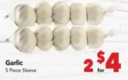 Vallarta Supermarkets Garlic offer