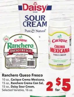Vallarta Supermarkets Ranchero Queso Fresco offer