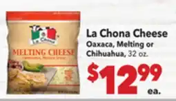 Vallarta Supermarkets La Chona Cheese offer