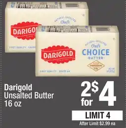 Super King Markets Darigold Unsalted Butter offer