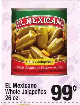 Super King Markets EL Mexicano Whole Jalapeños offer