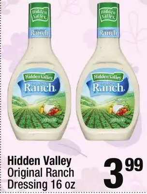 Super King Markets Hidden Valley Original Ranch Dressing offer