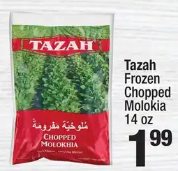 Super King Markets Tazah Frozen Chopped Molokia offer