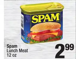 Super King Markets Spam Lunch Meat offer