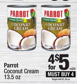 Super King Markets Parrot Coconut Cream offer
