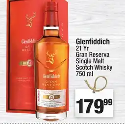 Super King Markets Glenfiddich 21 Yr Gran Reserva Single Malt Scotch Whisky offer