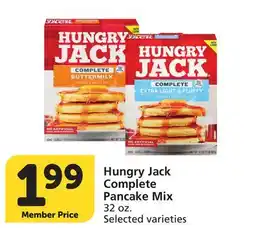 Vons Hungry Jack Complete Pancake Mix offer