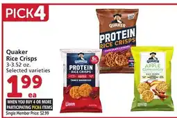 Vons Quaker Rice Crisps offer