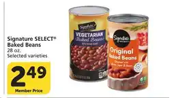 Albertsons Signature SELECT Baked Beans offer